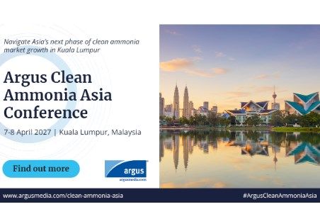 Argus Clean Ammonia Asia Conference 2027