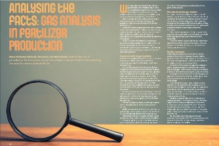Analysing the facts: gas analysis in fertilizer production