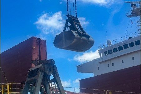 First new shipment of TSP from OCP arrives in US